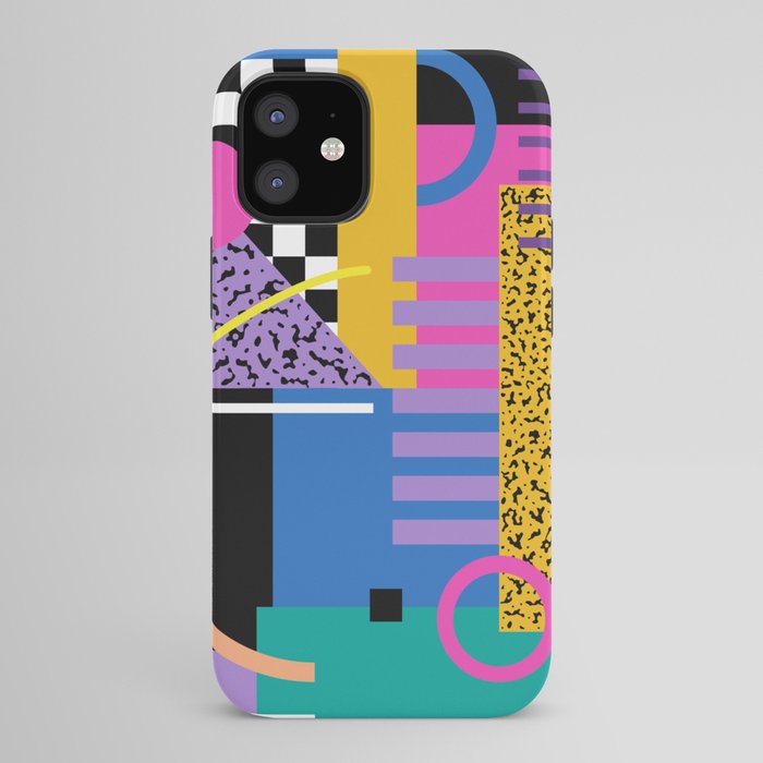 Memphis pattern 101 - 80s / 90s Retro iPhone Case Gallery Image 42