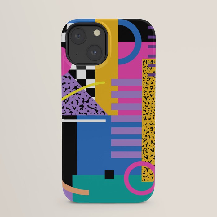 Memphis pattern 101 - 80s / 90s Retro iPhone Case Gallery Image 29