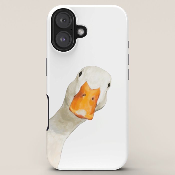 Sneaky White Duck iPhone Case Gallery Image 5