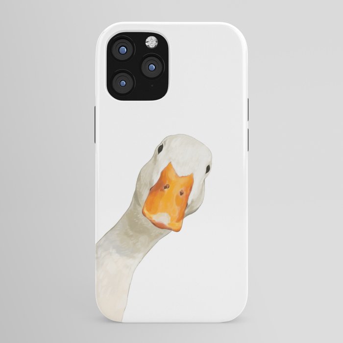 Sneaky White Duck iPhone Case Gallery Image 43