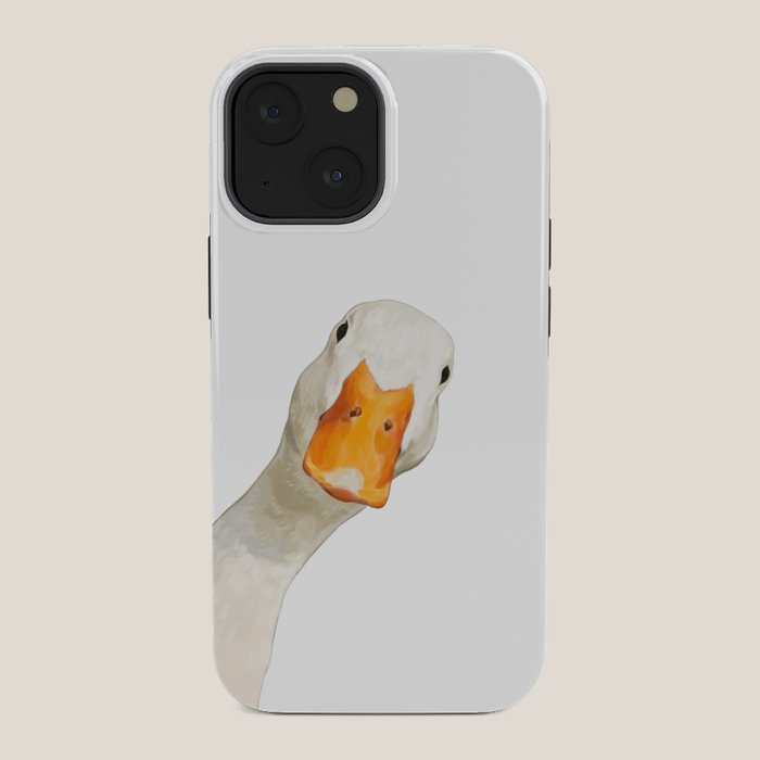 Sneaky White Duck iPhone Case Gallery Image 34