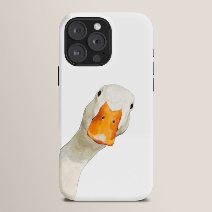 Sneaky White Duck iPhone Case Gallery Image 16