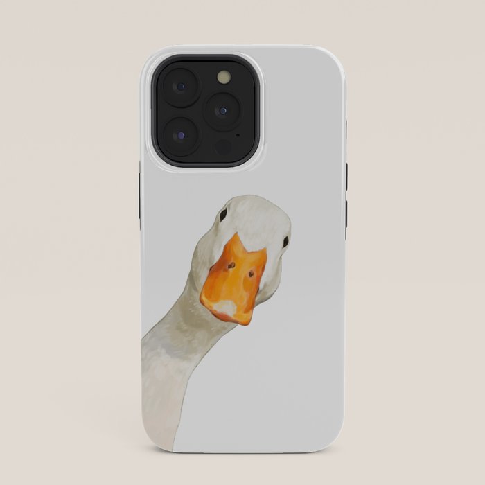 Sneaky White Duck iPhone Case Gallery Image 35
