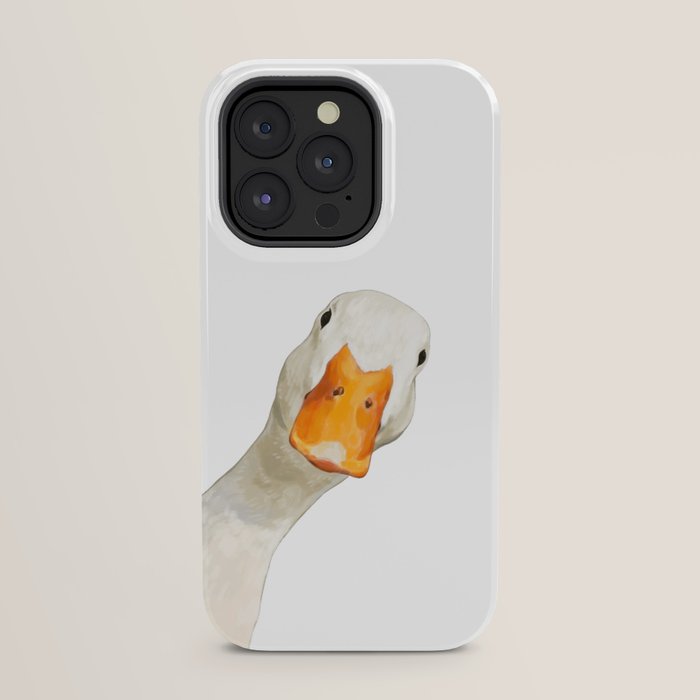 Sneaky White Duck iPhone Case Gallery Image 31