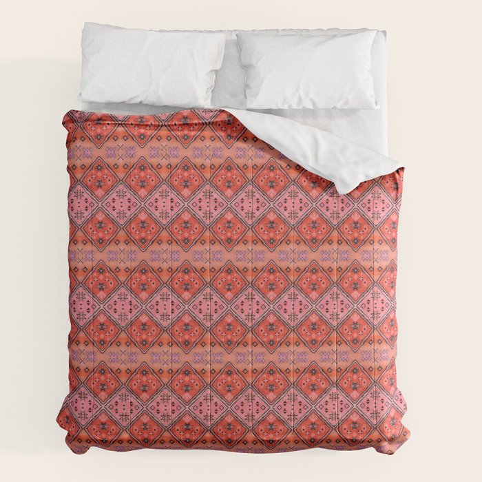 Epic Rustic & Farmhouse Style Original Moroccan Artwork Comforter Gallery Image 2