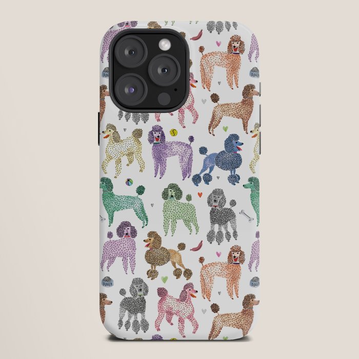 Poodles by Veronique de Jong iPhone Case Gallery Image 12