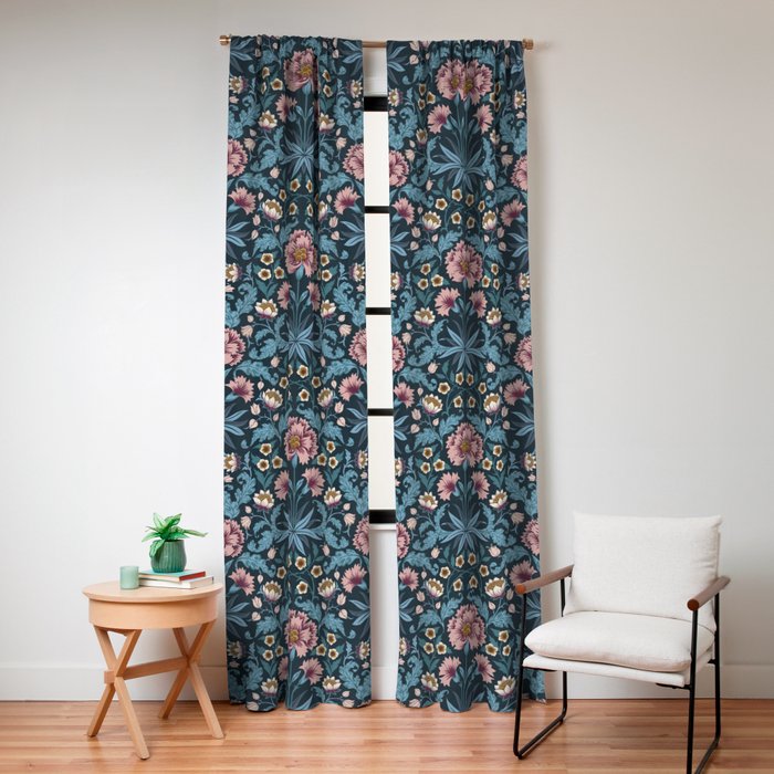 Romantic Botanica - Carnation Window Curtain Gallery Image 8