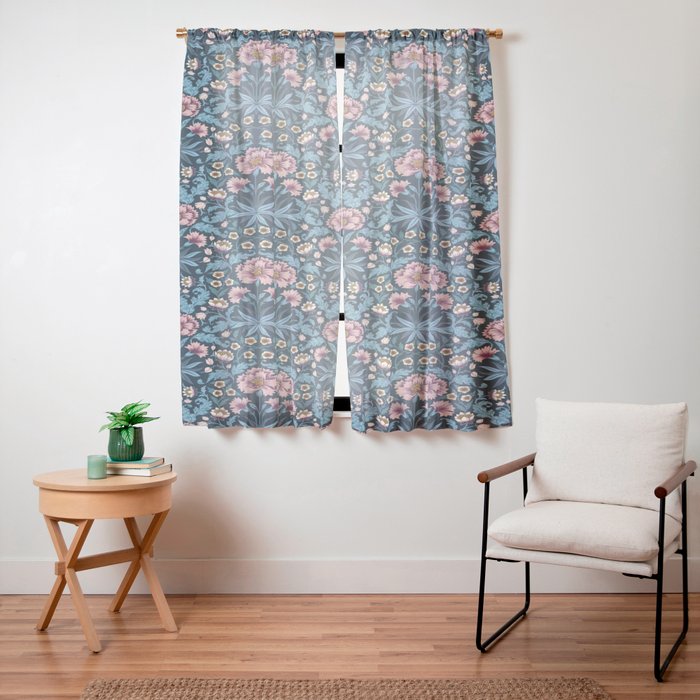 Romantic Botanica - Carnation Window Curtain Gallery Image 15
