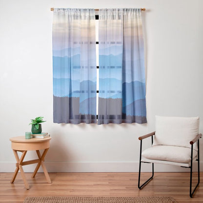 Mountains 11 Window Curtain Gallery Image 19