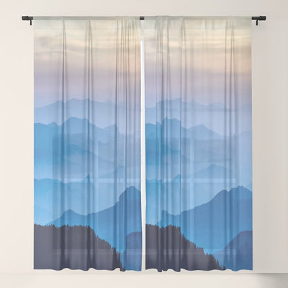 Mountains 11 Window Curtain Gallery Image 21