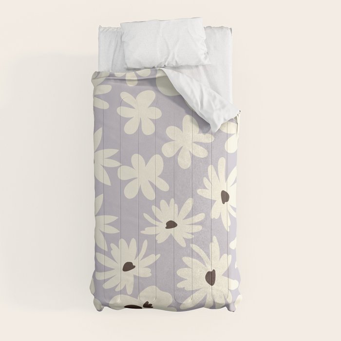 Flower market, Florence, Summer aesthetic Comforter Gallery Image 9