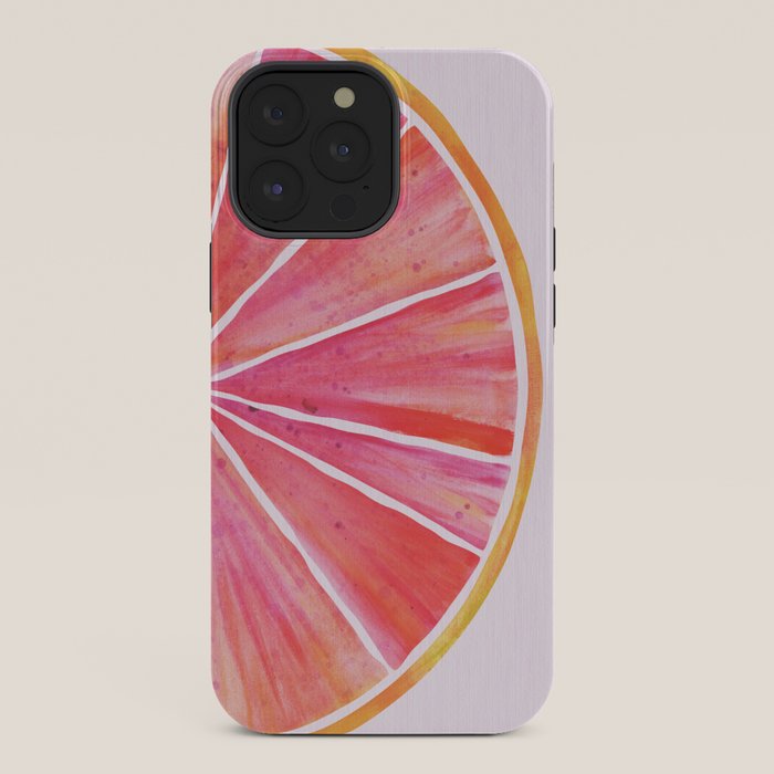 Sunny Grapefruit Watercolor iPhone Case Gallery Image 36