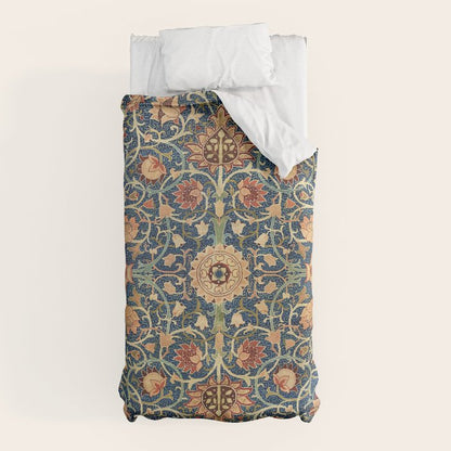 William Morris Floral Carpet Print Duvet Cover Gallery Image 10