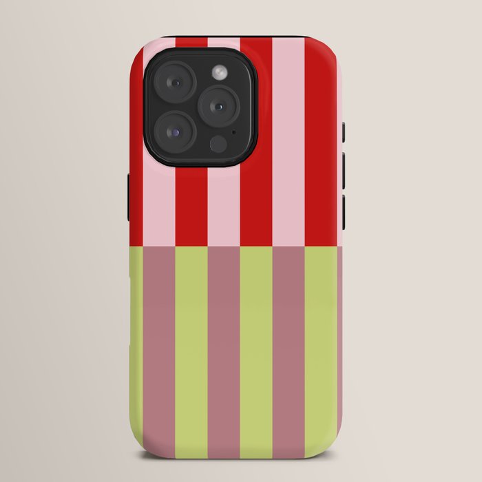 Bold colors stripes design iPhone Case Gallery Image 15