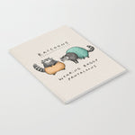 Raccoons Wearing Baggy Pantaloons Notebook Gallery Image 1
