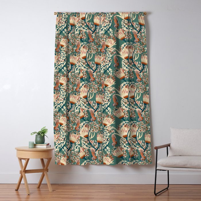 ZARAH BUTTERFLY Window Curtain Gallery Image 1