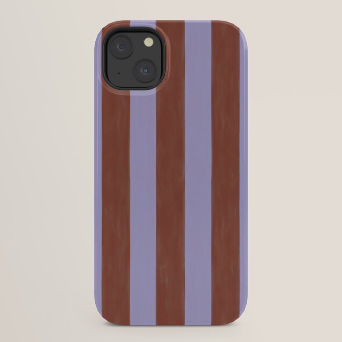 wide stripe in cacao iPhone Case Gallery Image 30