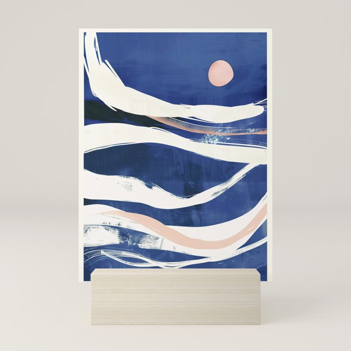 Blue as a Memory Mini Art Print Gallery Image 5