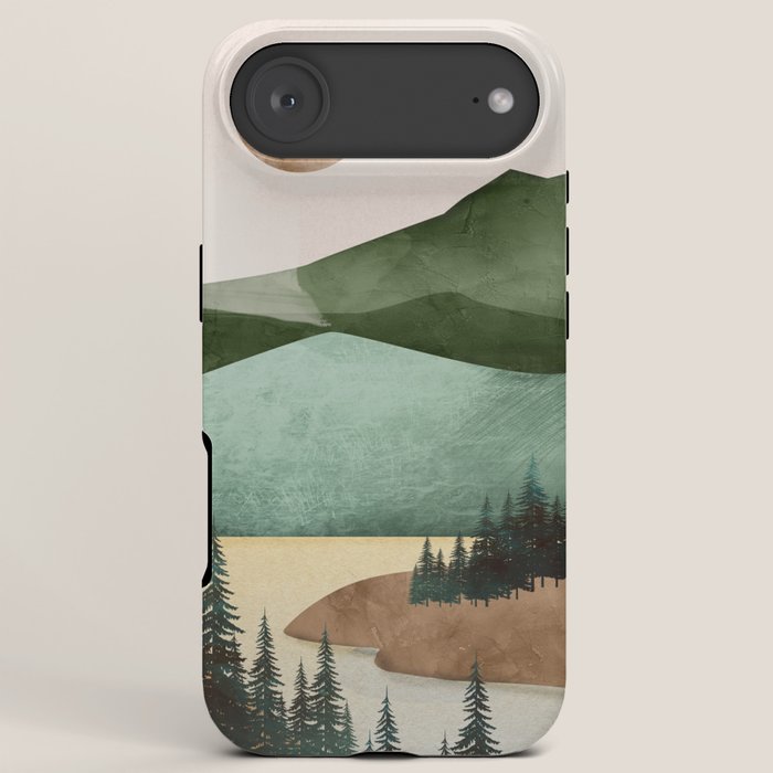 Abstract Art Landscape 16 iPhone Case Gallery Image 6