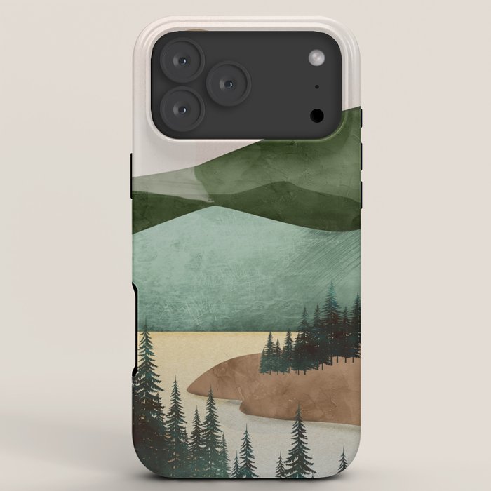 Abstract Art Landscape 16 iPhone Case Gallery Image 8