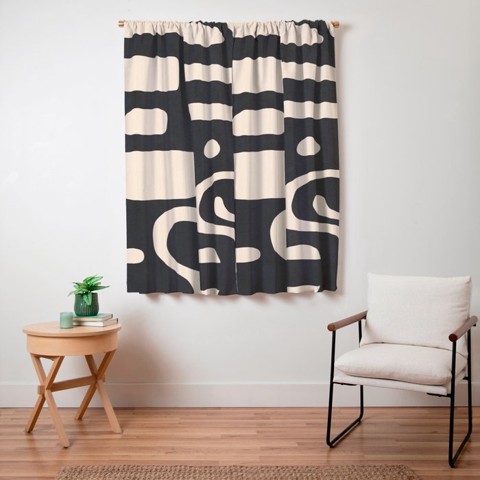 Soft Movement 3 Window Curtain Gallery Image 3