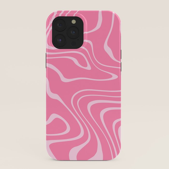 Pink Abstract Swirl Pattern iPhone Case Gallery Image 40