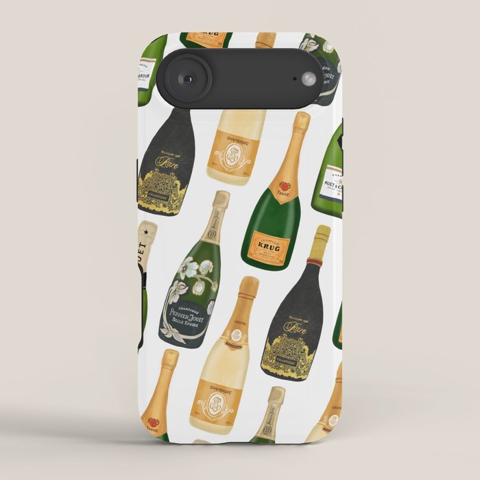 Champagne Bottles iPhone Case Gallery Image 2