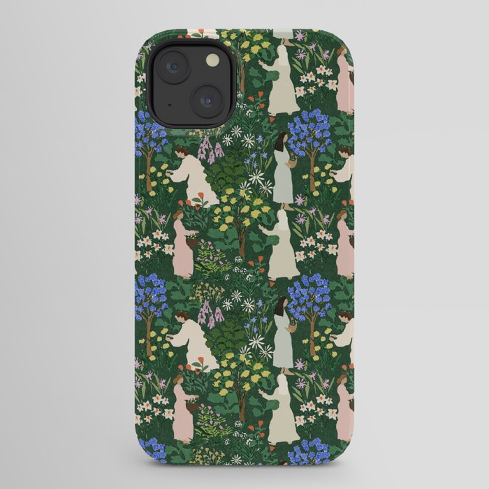Ladies working in the garden iPhone Case Gallery Image 30