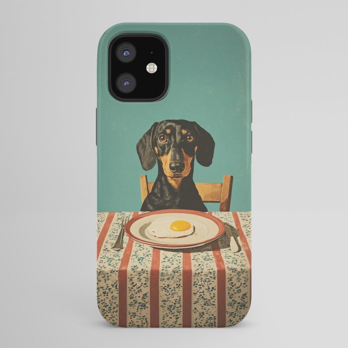 Dachshund Waiting For Breakfast iPhone Case Gallery Image 42