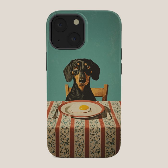 Dachshund Waiting For Breakfast iPhone Case Gallery Image 34