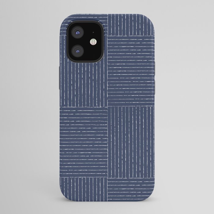 Lines III (Navy) iPhone Case Gallery Image 42