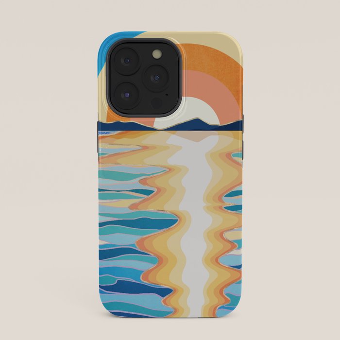 Retro Ocean Sun iPhone Case Gallery Image 35