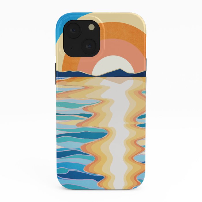 Retro Ocean Sun iPhone Case Gallery Image 38