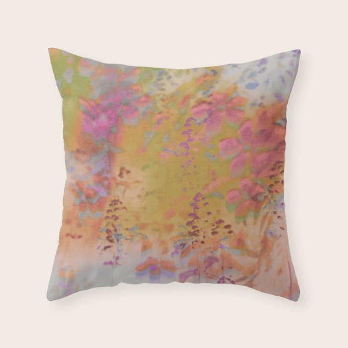 Florally Yours Throw Pillow Gallery Image 2