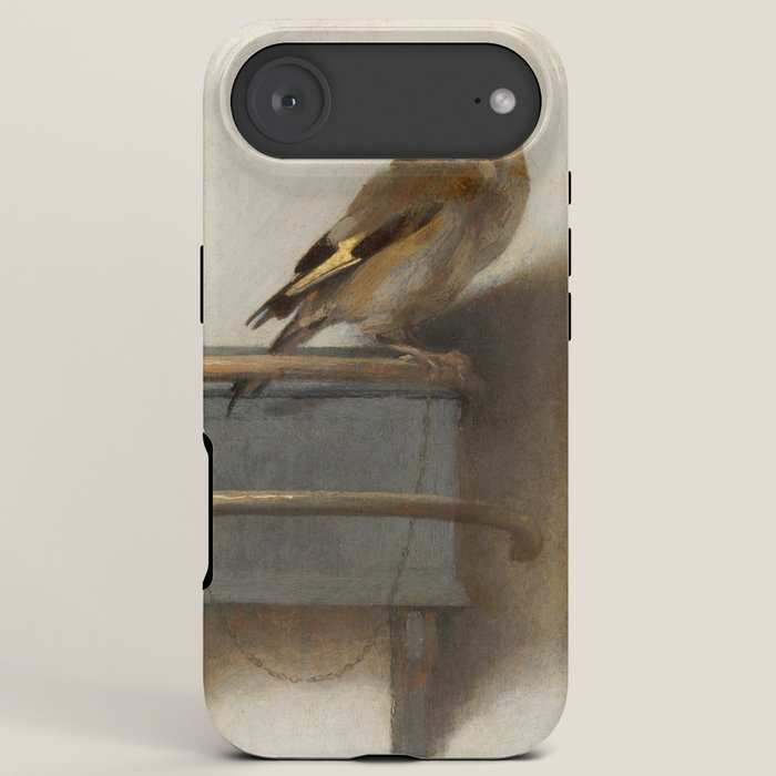 The Goldfinch Painting by Carel Fabritius, 1654 iPhone Case Gallery Image 6