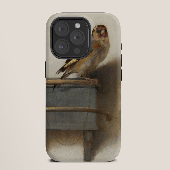 The Goldfinch Painting by Carel Fabritius, 1654 iPhone Case Gallery Image 11