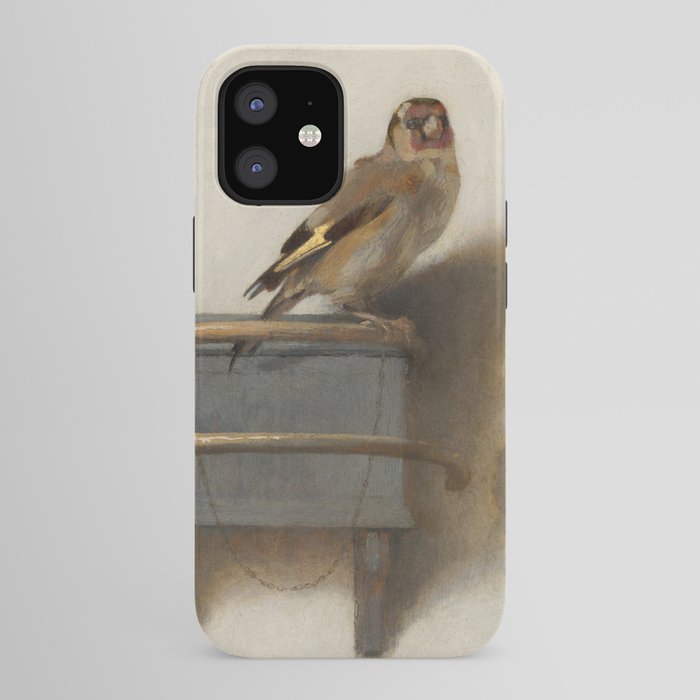 The Goldfinch Painting by Carel Fabritius, 1654 iPhone Case Gallery Image 41