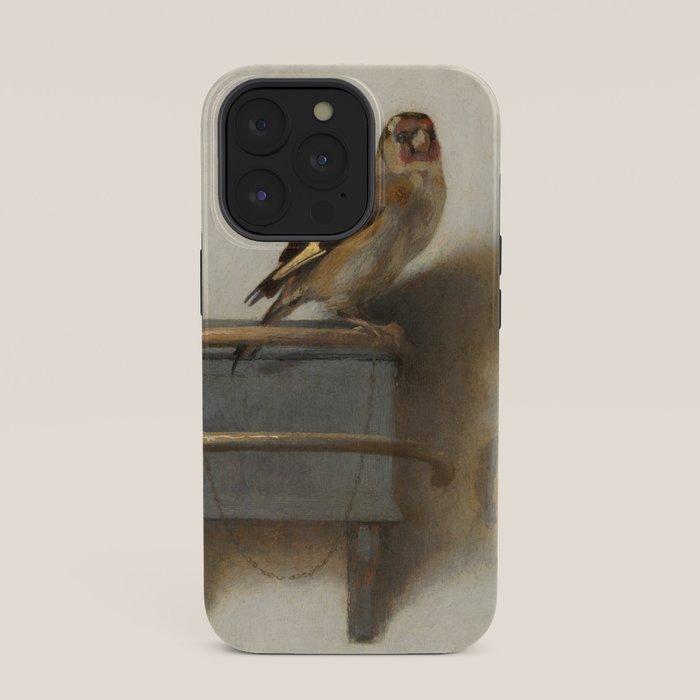 The Goldfinch Painting by Carel Fabritius, 1654 iPhone Case Gallery Image 35