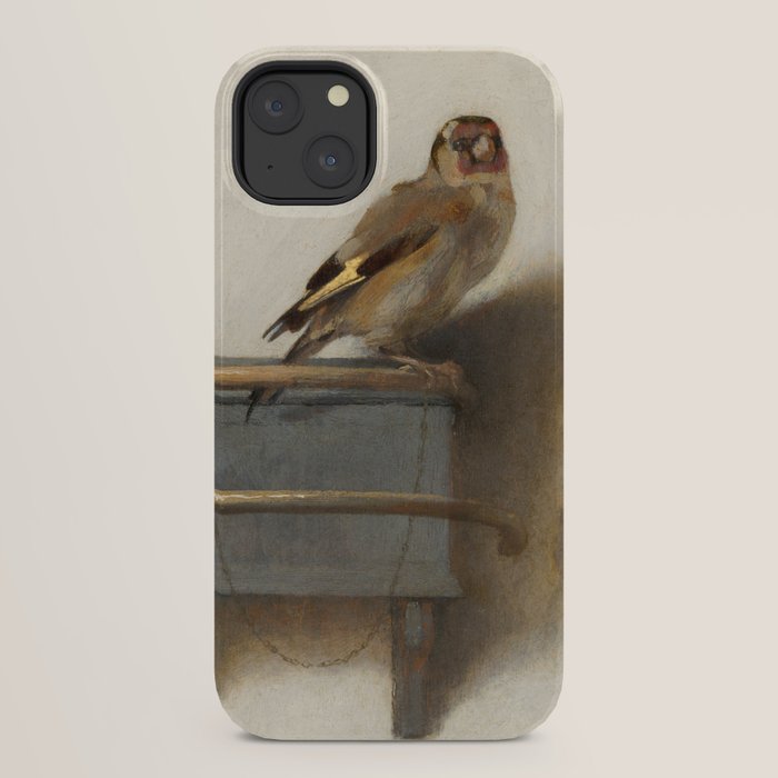 The Goldfinch Painting by Carel Fabritius, 1654 iPhone Case Gallery Image 30