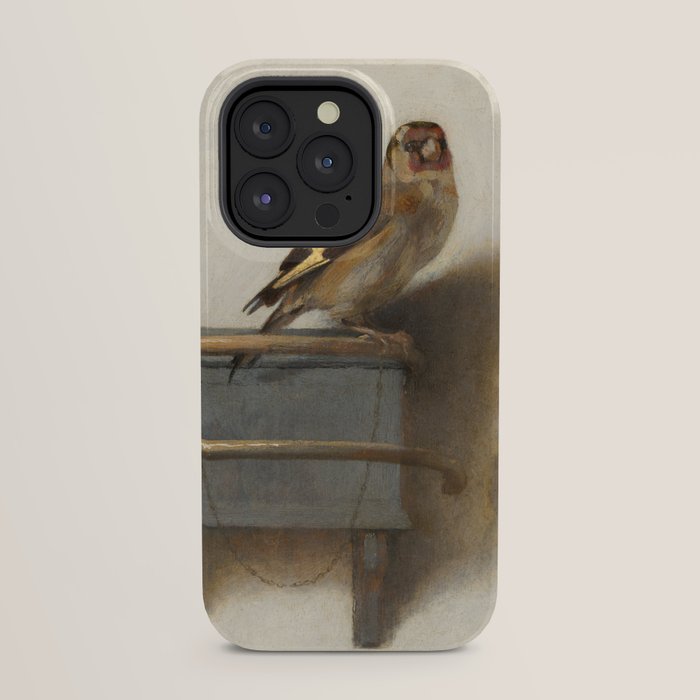 The Goldfinch Painting by Carel Fabritius, 1654 iPhone Case Gallery Image 23
