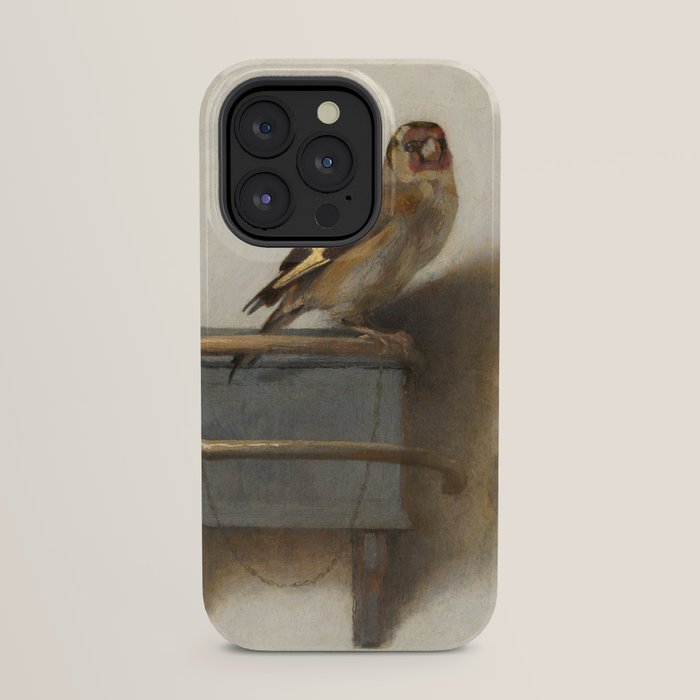 The Goldfinch Painting by Carel Fabritius, 1654 iPhone Case Gallery Image 31