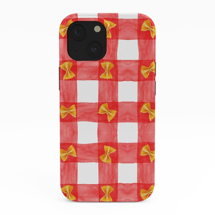 Gingham Pasta iPhone Case Gallery Image 38