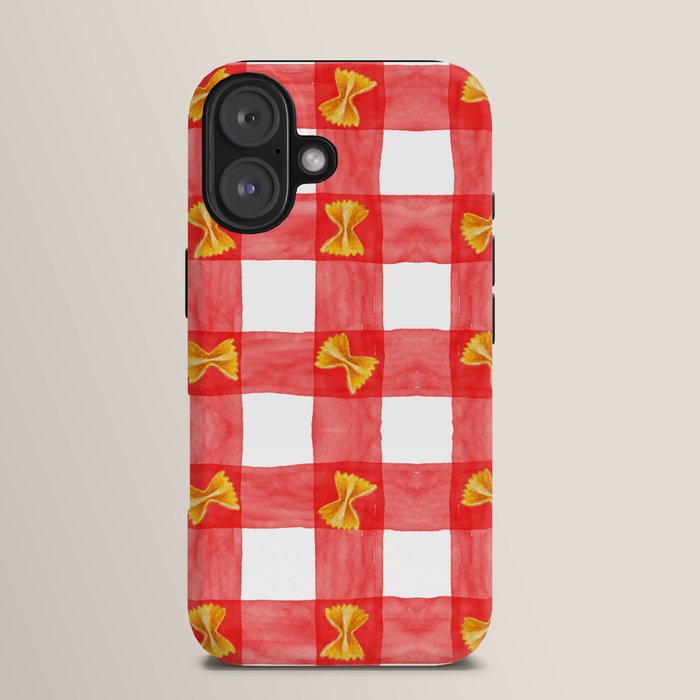 Gingham Pasta iPhone Case Gallery Image 13