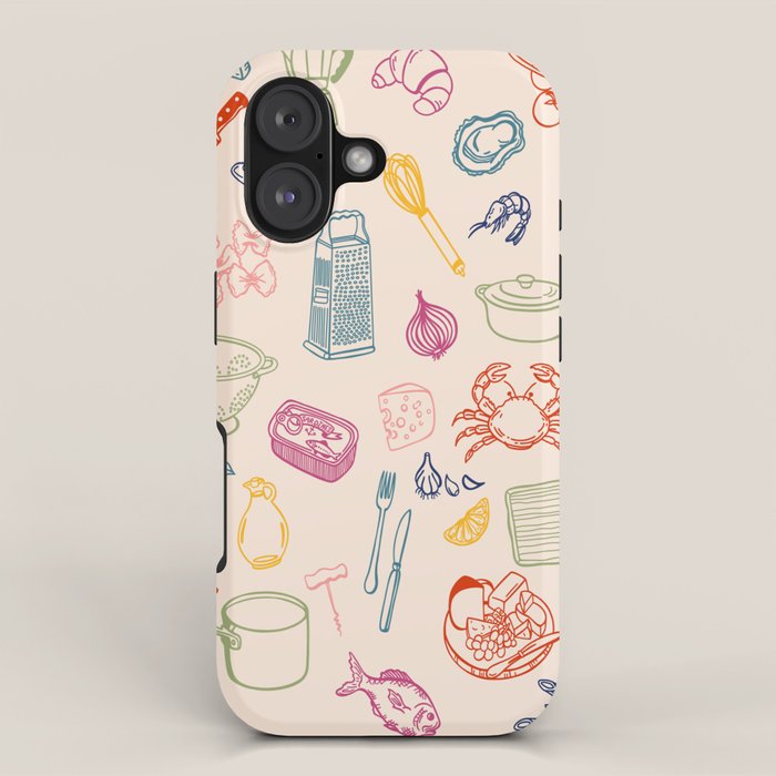 Kitchen Ingredient Art Print iPhone Case Gallery Image 1
