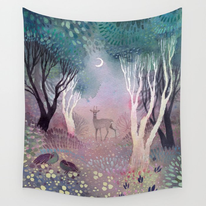Midsummer Night Wall Tapestry Gallery Image 3