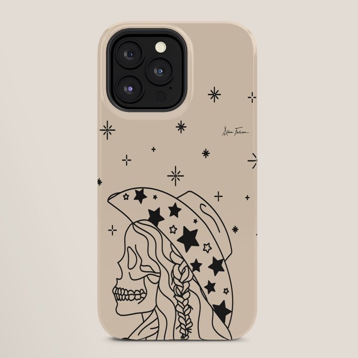 Love or Die Tryinâ - Rhinestone Cowgirl Black & Cream iPhone Case Gallery Image 28