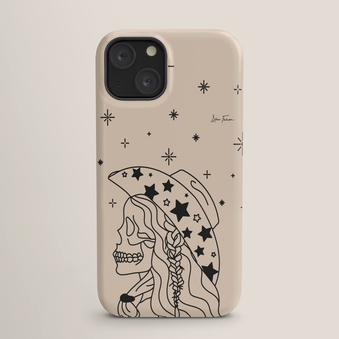 Love or Die Tryinâ - Rhinestone Cowgirl Black & Cream iPhone Case Gallery Image 17