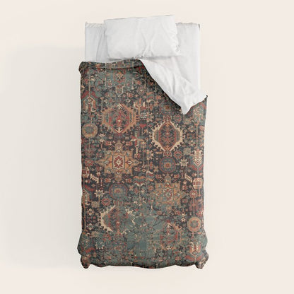 Vintage Traditional Moroccan Rug Duvet Cover Gallery Image 9