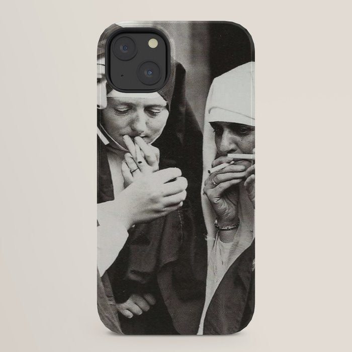 Nuns Smoking iPhone Case Gallery Image 22