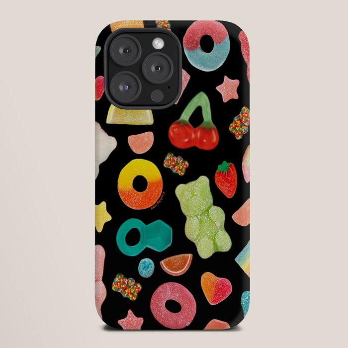 Candy Print in Black iPhone Case Gallery Image 20